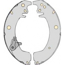 K608647 MGA Комплект тормозов, барабанный тормозной механизм