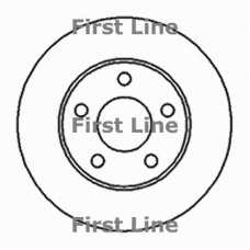 FBD1153 FIRST LINE Тормозной диск