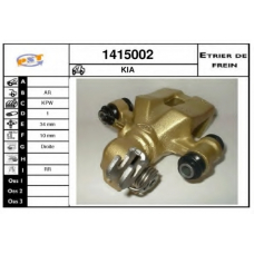 1415002 SNRA Тормозной суппорт