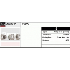 DC83844 DELCO REMY Тормозной суппорт