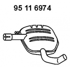 95 11 6974 EBERSPACHER Средний глушитель выхлопных газов