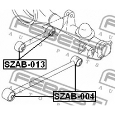 SZAB-013 FEBEST Подвеска, рычаг независимой подвески колеса