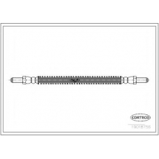 19018756 CORTECO Тормозной шланг