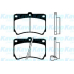 BP-4517 KAVO PARTS Комплект тормозных колодок, дисковый тормоз