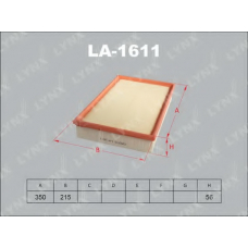 LA-1611 LYNX Фильтр воздушный