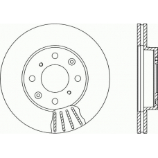 BDR1213.20 OPEN PARTS Тормозной диск