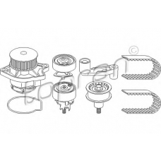 112 971 TOPRAN Водяной насос + комплект зубчатого ремня