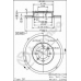 BS 7340 BRECO Тормозной диск