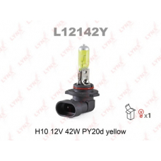 L12142Y LYNX L12142y лампа h10 12v 42w py20d yellow lynx