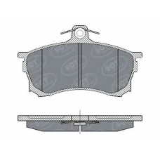 SP 268 SCT Комплект тормозных колодок, дисковый тормоз