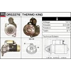 DRS3376 DELCO REMY Стартер