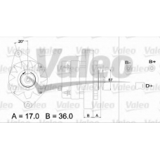 436320 VALEO Генератор