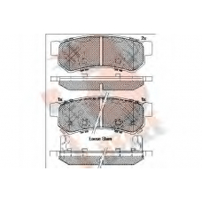 RB2058-203 R BRAKE Комплект тормозных колодок, дисковый тормоз