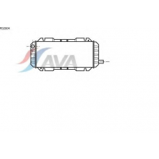 FD2004 AVA Радиатор, охлаждение двигателя