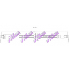 H6263 Brovex-Nelson Тормозной шланг