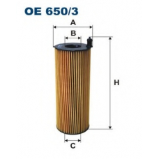 OE650/3 FILTRON Масляный фильтр