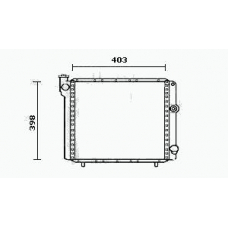 RM0679 EQUAL QUALITY Радиатор, охлаждение двигателя