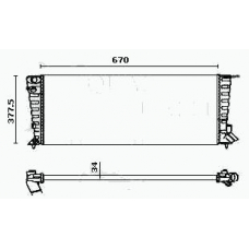 RM0492 EQUAL QUALITY Радиатор, охлаждение двигателя