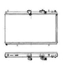 50443 NRF Радиатор, охлаждение двигателя