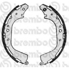 S 56 529 BREMBO Комплект тормозных колодок