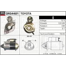 DRS4481 DELCO REMY Стартер