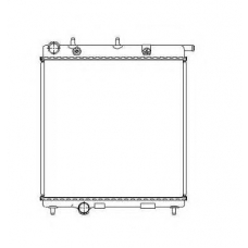 53531 NRF Радиатор, охлаждение двигателя
