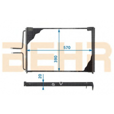 7401045 BEHR Condenser