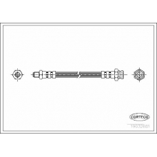 19032681 CORTECO Тормозной шланг