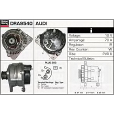 DRA9540 DELCO REMY Генератор