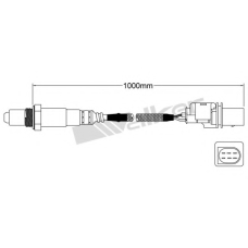 250-25016 WALKER Лямбда-зонд