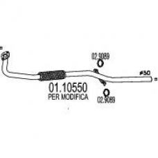 01.10550 MTS Труба выхлопного газа