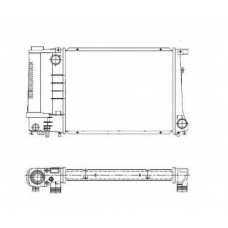53426 NRF Радиатор, охлаждение двигателя