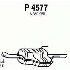 P4577 FENNO Глушитель выхлопных газов конечный