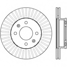 562425BC BENDIX Тормозной диск