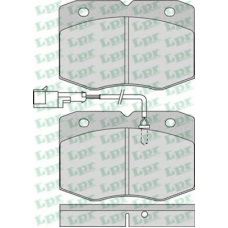 05P963 LPR Комплект тормозных колодок, дисковый тормоз