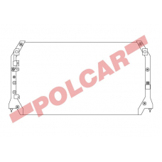 8135K8B2 POLCAR Skraplacze klimatyzacji