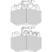 FD252A NECTO Комплект тормозных колодок, дисковый тормоз