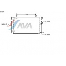 CN2008 AVA Радиатор, охлаждение двигателя