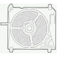 DER09010 DENSO Вентилятор, охлаждение двигателя