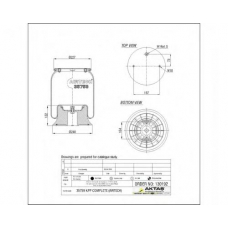 35759 KPP Airtech Кожух пневматической рессоры