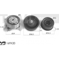 KD1167 TREVI AUTOMOTIVE Комплект ремня ГРМ