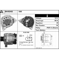 944540 EDR Генератор