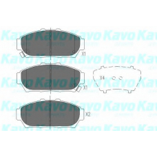 KBP-2030 KAVO PARTS Комплект тормозных колодок, дисковый тормоз