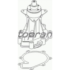 400 403 TOPRAN Водяной насос