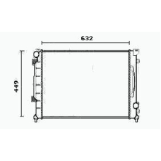 RM0634 EQUAL QUALITY Радиатор, охлаждение двигателя