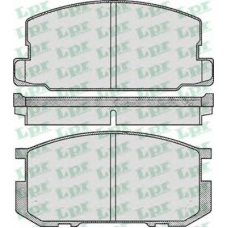 05P416 LPR Комплект тормозных колодок, дисковый тормоз