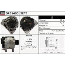 DRB1480 DELCO REMY Генератор