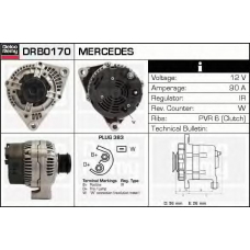 DRB0170 DELCO REMY Генератор