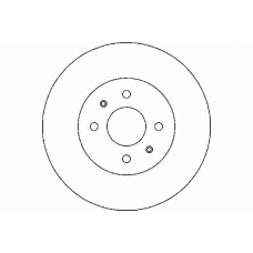 MDC1083 MINTEX Тормозной диск