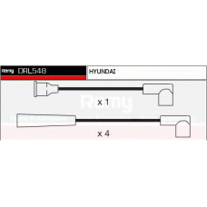 DRL548 DELCO REMY Комплект проводов зажигания